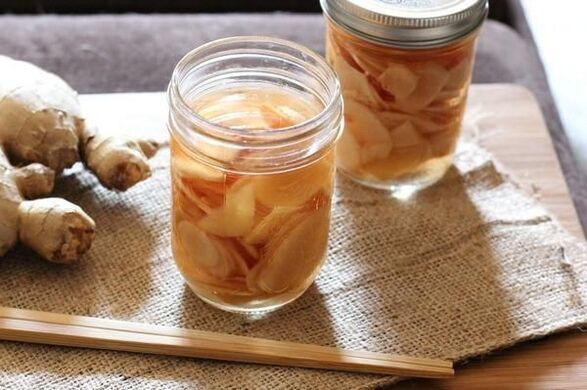 alcoholic ginger tincture to increase potency