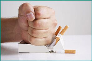 Quitting smoking helps to restore the potency of men